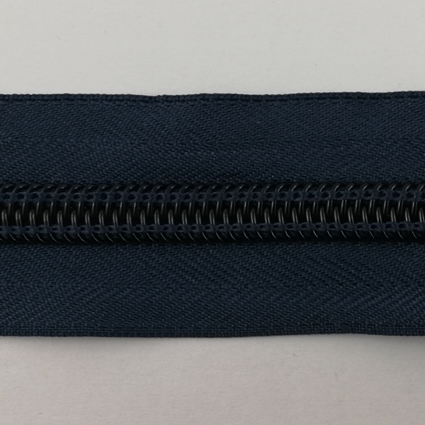 Taśma suwakowa 10mm granat