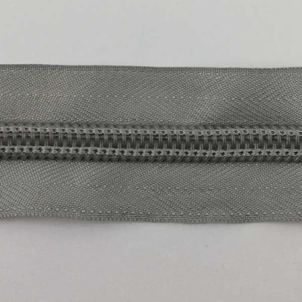 Taśma suwakowa 10mm jasny szary