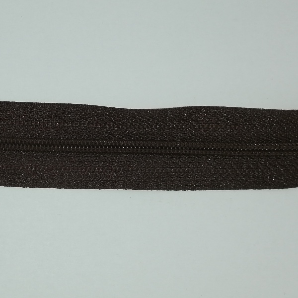 Taśma suwakowa 3mm brąz