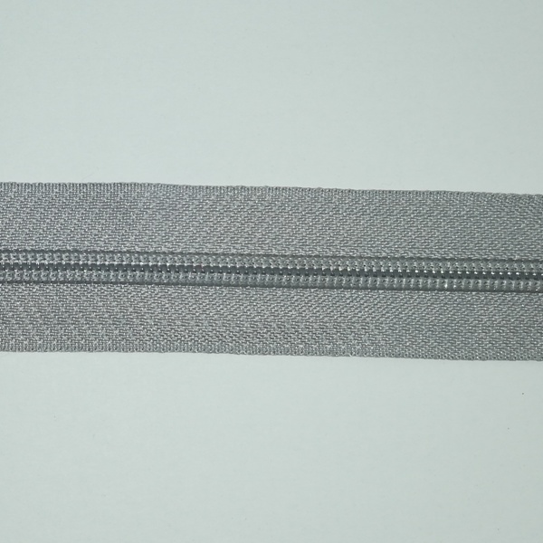 Taśma suwakowa 5mm jasny szary