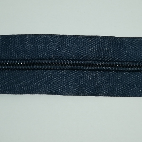 Taśma suwakowa 5mm granat